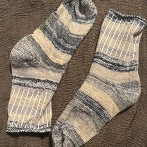 Urban Outfitters Knit Stripes Boho Hippie Socks
